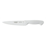 Cuchillo Cuchilla Cocina Acero Inox Premium Tramontina 15cm Color Blanco