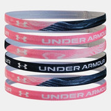 Headband Under Armour Gym Diadema Cabello Unisex Pack Rose N