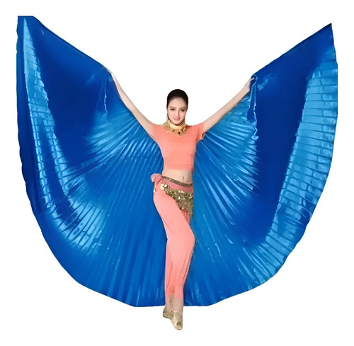Alas De Velo Isis Para Danza Del Vientre Con Varillas Abiert