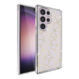 Funda Case-mate Cute Sparkle Para Galaxy S23 Ultra Floral