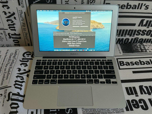 Macbook Air 11 2ghz Intel Core I7 Dual-core 8gb Ram - 500gb