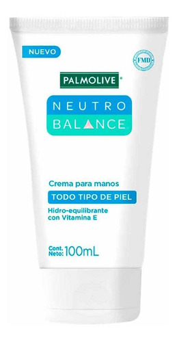  Crema Para Manos Palmolive Neutro Balance Con Vitamina E 100ml