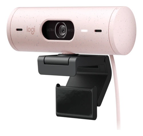 Camara Web Logitech Brio 500 Rose Usb-c Fullhd 30fps