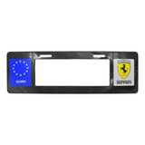 Portaplacas Europeo Ferrari Escudo Euro