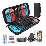 Kit De Protección Para Nintendo Switch 16 En 1