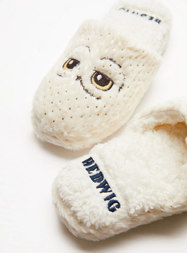 Pantufla Hedwig Harry Potter Talla 32. Original