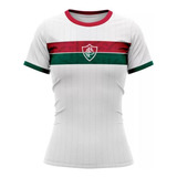 Camisa Fluminense Feminina Babylook Oficial Stencil Brazilin