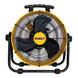 Ventilador De Piso Industrial Dewalt 20 In 3 Veloc 1/5 Hp Color De La Estructura Amarillo Color De Las Aspas Negro Diámetro 55 Cm Frecuencia 60 Material De Las Aspas Metal