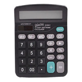 Calculadora 12 Digitos Kenko Kk-837b Grandes 16x12cm Color Negro