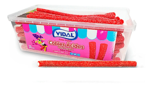 Gomas Importadas C Fresa Vidal - Kg a $269