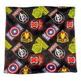 Cuello Marvel Gorro Micropolar Diseño Avengers Color Multicolor Talle Único (2 A 8 Años)