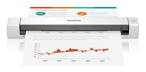 Scanner Portátil Brother Ds640 1200x1200 Dpi Escáner Color