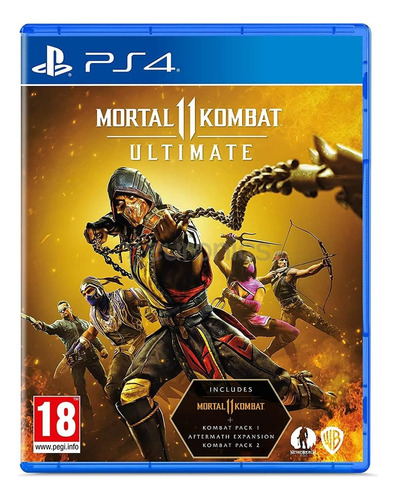 Mortal Kombat 11 Ultimate Edition Ps4  Playstation 4 Nuevo