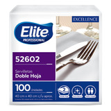 Elite Servilleta Mantel Doble Hoja 100 Unid