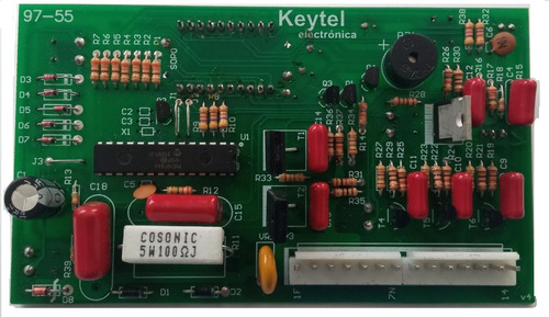 Plaqueta Drean Fuzzy Logic 206 Autoprogram  Boton Corto