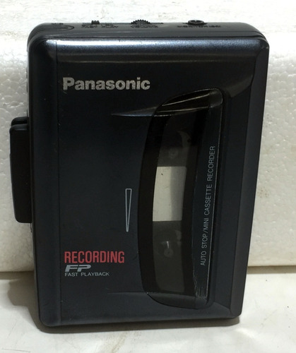 Mini Gravador Walkman Cassete Panasonic Rq-l307 