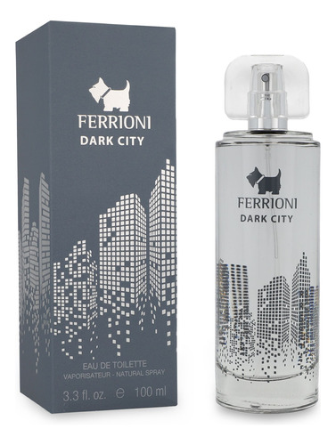 Perfume Ferrioni Dark City Hombre 100 Ml Edt Original