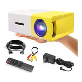 Mini Proyector Led Video Beam 600 Lumenes Yg300 Hdmi Usb Av