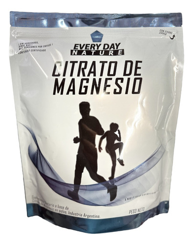 Suplemento En Polvo Edn Nutrition  Minerales Citrato De Magnesio Minerales/vitaminas/proteínas Sabor Citrato De Magnesio En Doypack De 1000ml