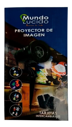 9 Pz Proyector Navideño 4 Discos Intercambiables Mlp