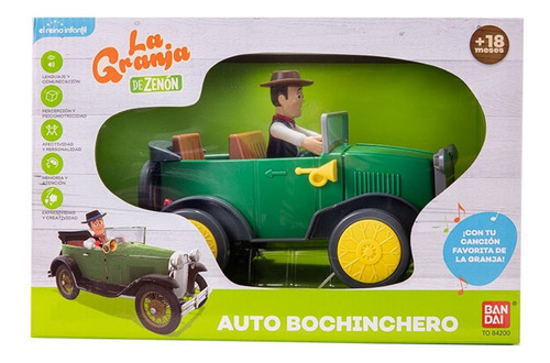 La Granja De Zenon Auto Bochinchero Juguete Infantil