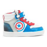 Tenis Bota Capitan America Bubble Gummers Dan Banco 14-19 