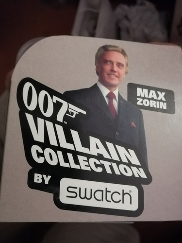 James Bond 007 / Reloj Swatch Villain Collection Max Zorin
