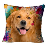 Capa Para Almofada Mdecore Pets Cachorro Gato Golden