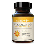 Vitamina D3 Naturewise 125mcg 5000iu 90 Capsulas Sabor Sin Sabor