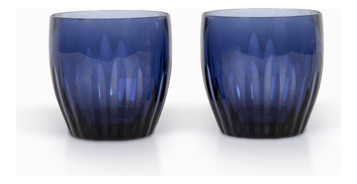 Vaso Olympia Azul Oscuro Setx2 Ambiente Gourmet
