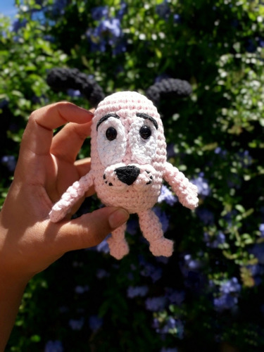 Coraje De  Coraje, El Perro Cobarde  Amigurumi