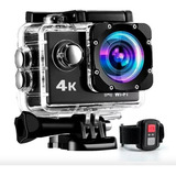 Cámara Simil Gopro 4k Wifi 60fps Ctrol Remoto Sumergible 30m