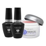 Kit Cuccio P1 Desidratador P2 Primer E Gel Star Nail Pink