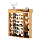 Organizador De Zapatos Color Walnu 14-2 Ejecutivo Zapatero