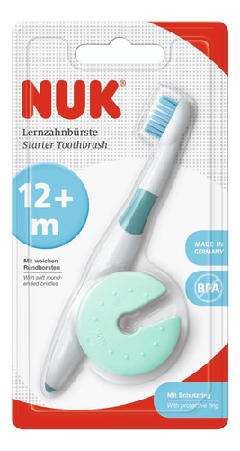 Cepillo Dental De Inicio Para Bebe +12m Nuk Cerdas Suaves