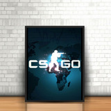 Poster Quadro Decorativo Cs Go Game A3 30x42