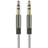 Cable Auxiliar De Audio Jack Plug 3.5mm 2 Metros Reforzado