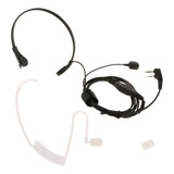 Auriculares Con Micrófono De Garganta Auricular Boton Ptt