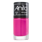 Esmalte Anita Dubai Neon 85 Vegano 10ml Rosa Cor Dubai Neon - Rosa