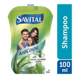 Shampoo Savital Anticaspa Menta - mL a $40
