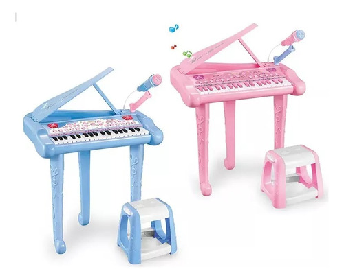 Piano Musical Infantil, Teclado Electrónico De 37 Teclas