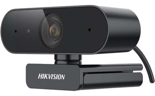 Cámara Web Hikvision Ds-u02 Hd 1080p Negra