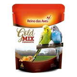 Periquito Gold Mix 500 Gramas - Reino Das Aves