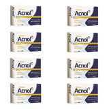 8x Acnol Sabonete Antiacne Para Cuidado Diário Da Pele 80g