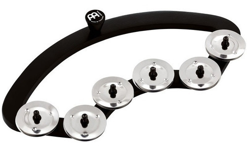 Pandereta Meinl Percussion Bbta2-bk Backbeat Para Tambores D Color Negro