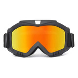 Antiparra Polarizado Naranja Bici Moto Enduro Off Road Nieve