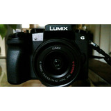 Cámara Panasonic Lumix G7 4k Lente 14-42mm 16megas + Extras 