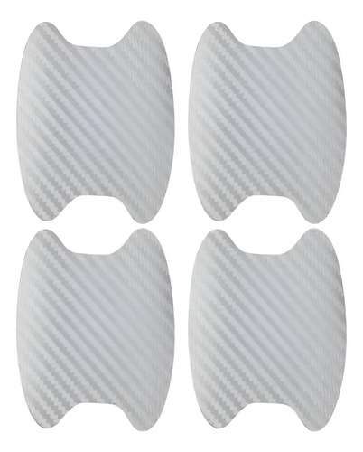 Protector Manijas Exterior 4 Puertas Fibra Carbono Universal