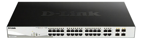 Switch Smart D-link Dgs-1210-28mp 24 Puerto Poe 4 Puerto Sfp