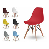 Cadeira Charles Eames Wood Design  Eiffel Varias Cores